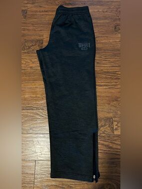 Tapout Dark Gray Performance Sweatpants with Subtle Logo